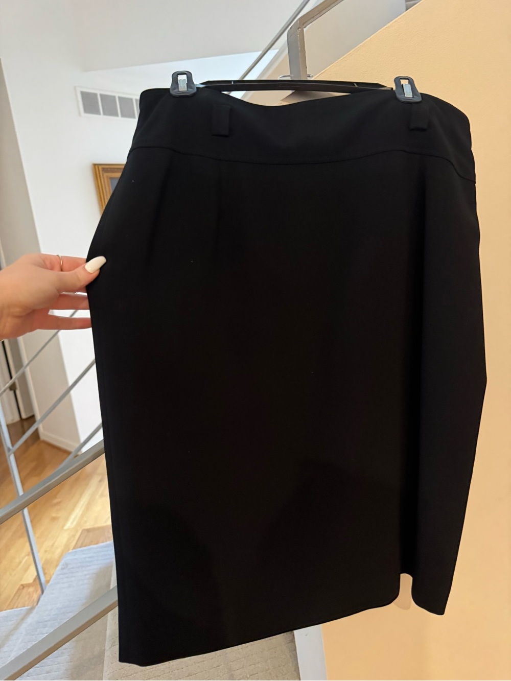 Jokes New York Black Straight Pencil Skirt w/ belt loops size 14